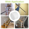UFURMATE Rubber Handrail End Cap, 6PCS 42mm Inner Diameter Round