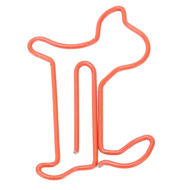 100PCS Paper Clips Cute Cartoon Irregular Shape Paper Clip for