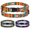 Cat Collar Breakaway 2PCS Adjustable Pattern Tribal Aztec Southwest Safety