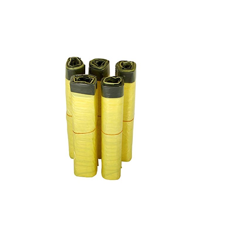 KK Verpackungen® Yellow Sack | 5 Rolls with 13 Yellow