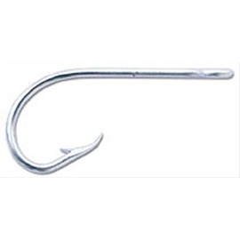 Mustad Salmon Siwash, 3X Strong, Hollow Point-Stainless 9/0