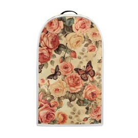 Oamsistay Rose Butterfly Blender Covers Kitchen Appliance Cover Blender Appliance Cover Stand Mixer Appliance Cover Waterproof Easy Clean Kitchen Appliance Cover for Stain