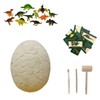 Dinosaur Egg Excavation Kit Jumbo Egg Unearth 14 Different Dinosaurs