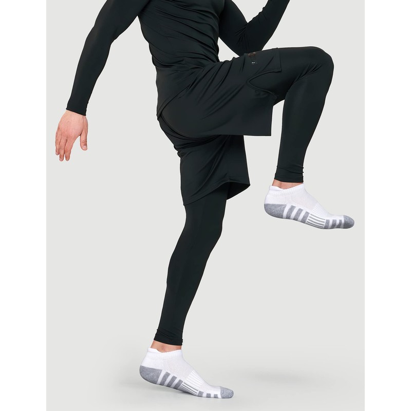 Airacker Ankle Athletic Running Socks Cushioned Breathable Low Cut Sports