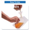 Frunsse Plastic Flasks - Reusable Drink Pouches for Adults Alcohol