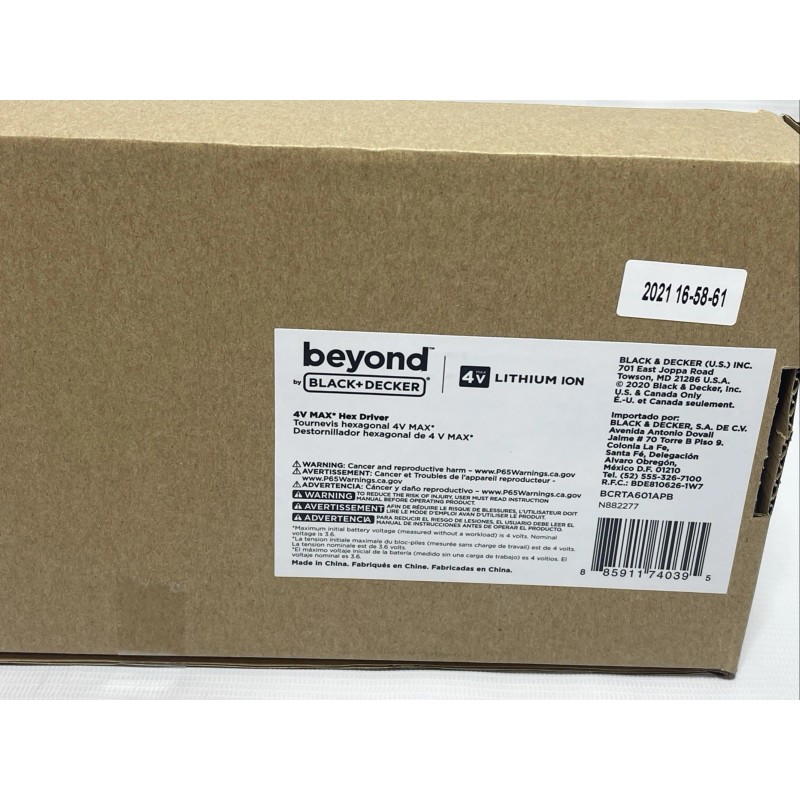 BLACK+DECKER 4V MAX Cordless Screwdriver-He