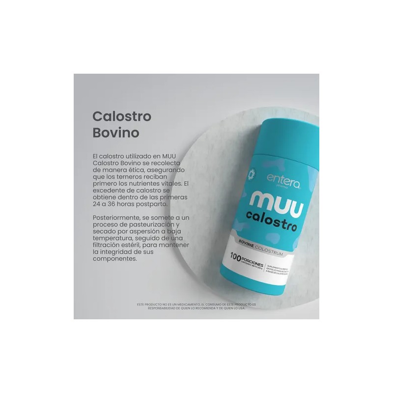 Calostro Bovino Entera Polvo para Suplemento Nutricional 200 g