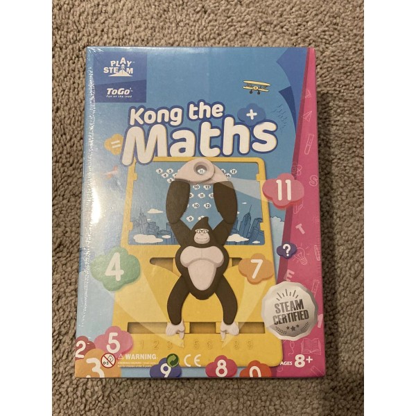 PlaySTEAM Kong the Maths, Educational Math Activity Set for Kids