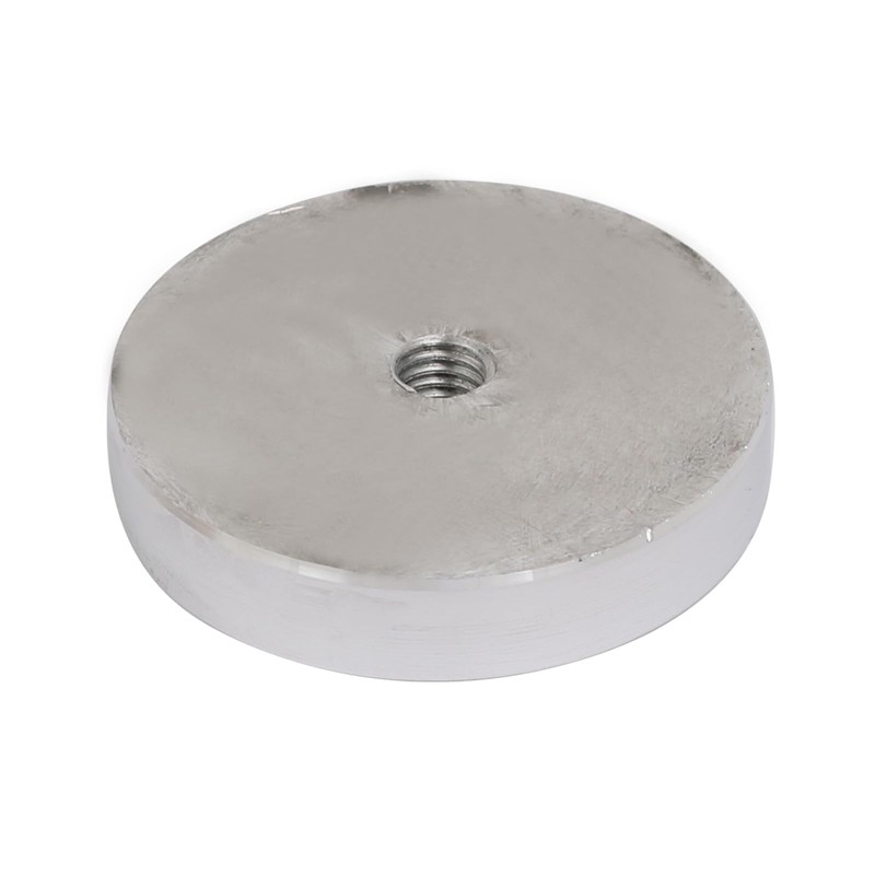 QUARKZMAN 50 mm Diameter Aluminium Disc x 4 Pieces Circular