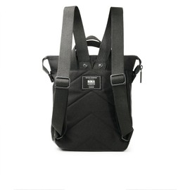 Roka London All Black Bantry B Small Recycled Canvas Ash, black