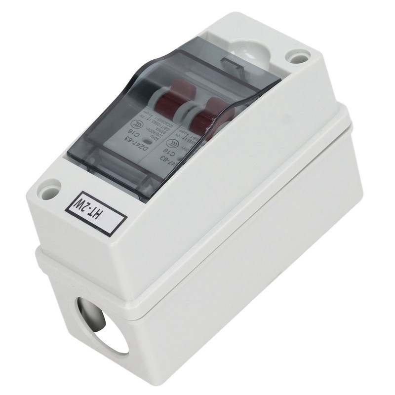 Miniature Circuit Breaker DZ47 63 16A 400V 2 Pole Waterproof