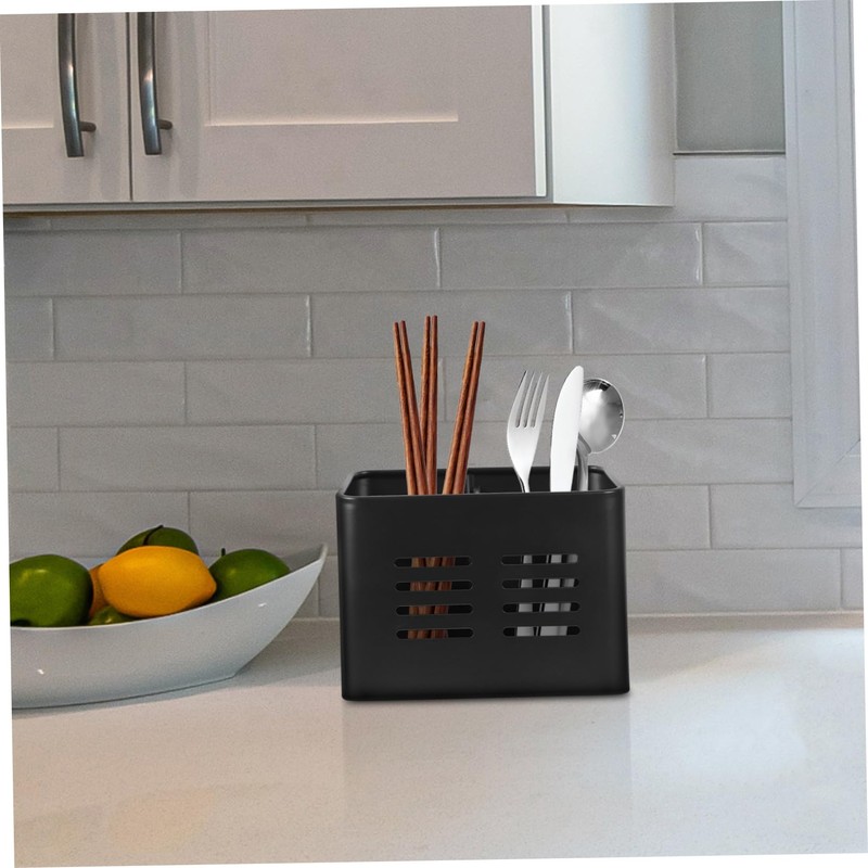 FUNOMOCYA Stainless Steel Chopstick Holder and Cutlery Organizer Capacity Utensil