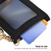 Yardenfun Cute Card Holder Keyring Pu Leather Credit Card Pouch