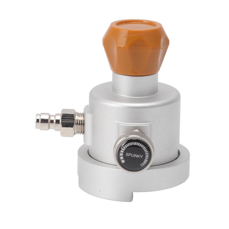 Soda Refill Adapter Aluminium Rubber With Air Release Switch and