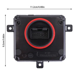 Vorally Daytime Running Light Module DRL Control Ballast Compatible with A4 A5 A6 Q3 Q5 TT VW CC Control Unit DRL Module Controller 28357987 4G0.907.397.D 4G0907697D LED DRL Ballast 2013-2019