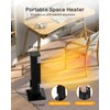 Domenow Space Heaters for Indoor Use, 33" Ceramic Tower Space