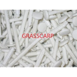 Mid-America (12+1 FREE) White Shutter-Lok Fastener for Vinyl Shutters/Spike