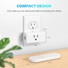 SURNICE Mini Remote Control Outlet Plug, 15A Wireless Light Switch