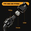 SYKRSS 10AN PTFE 90 Degree Hose End Fitting Aluminum 2