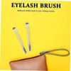 DECHOUS 10PCS Eyelash Wand with Elegant Flower Cap Soft Eyelash