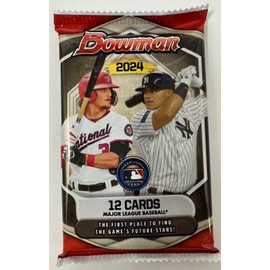 2024 Bowman Baseball Blaster Box Value Pack - 12 Cards Per Pack!