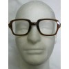 USGI FRONT SPECTACLE FRAME BROWN GLASSES 50 EYE 24 BRIDGE