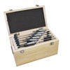 mitoharet 6-Pack Professional Outside Micrometer Set 0-6In / 0.0001In Precision