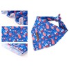 Lionet Paws 4th of July Dog Bandanas 2 Pack, American