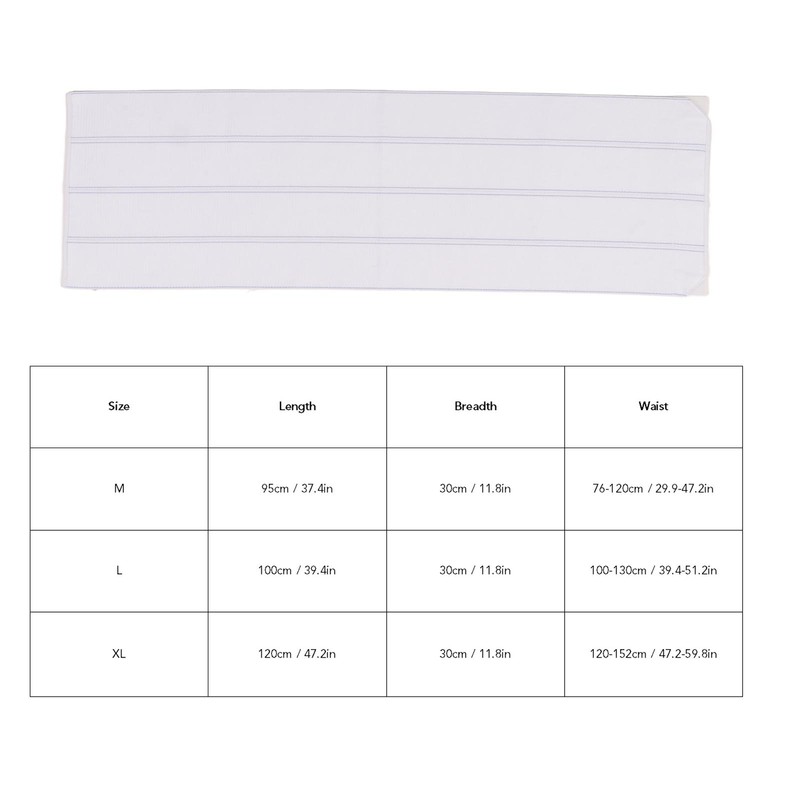 Postpartum Belly Band Adjustable Belly Support Wrap Abdominal Binder C