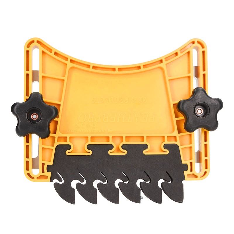 Featherboard Safety Table Saw Push Block Woodworking Fence for Router