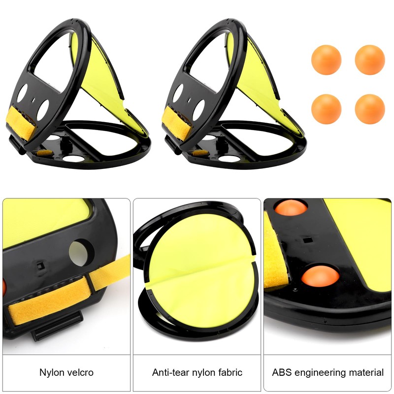 Catch Ball Game, 2 Sets 4 Balls Ball Catch Game