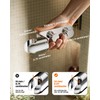 Cobbe Hand Shower Holder, No Drilling, Adjustable Shower Head Holder,