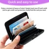 QhgPnt Credit Card Holder 3-Pack, RFID Blocking Card Protector, Slim