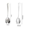 HUATEEN Stainless Steel Salad Servers Set,2 PCS Salad Spoon and