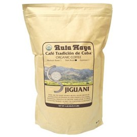 Ruta Maya USDA Organic Jiguaní Dark Roast Whole Bean Coffee 5 lb. Bag