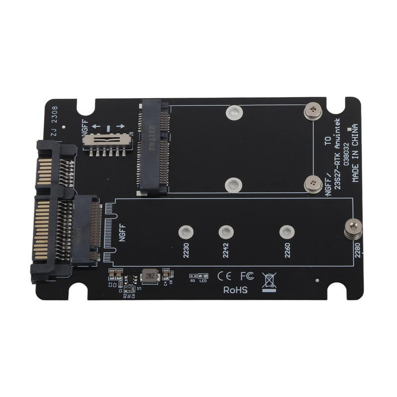 SSD Adapter Card High Speed 6Gbps MSATA M.2 NGFF to