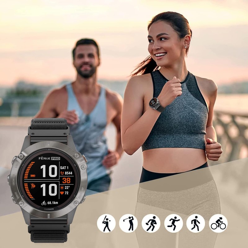 Compatible with Garmin Fenix 6S/Fenix 6S Pro Wristband
