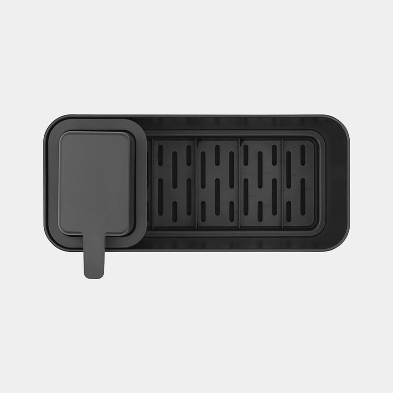 Brabantia Kitchen Sink Organiser Set with Soap Dispenser (Dark Grey)