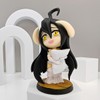 RZAHUAHU Albedo Figure Mini Overlord Anime Model 4.72in Girl Q-Version