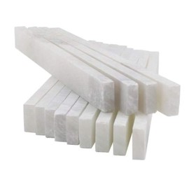 Deolven Soapstone Chalk, Pack of 27 Soapstone Chalk for Metal Marking, White Welding Chalk Without Chalk Holder, French Chalk, Engineer Soapstone Chalk 105 x 9 x 4 mm