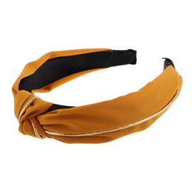 IWOWHERO Elegant Headband Block Design Headband Wide Hair Band Perfect for Winter