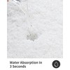 ILANGO White Bathroom Rugs 70" × 24" Non Slip &