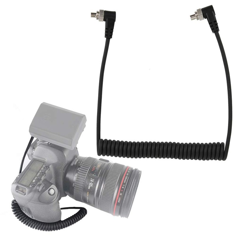 Flash PC Cord, 100cm Male to Male Flash PC Sync