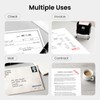 NEO MARK Self-Inking Received Date Stamp, 12-Year Adjustable Dater