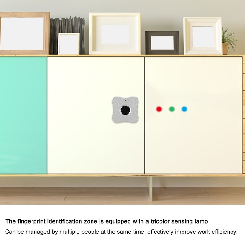 Smart Biometric Fingerprint Lock Security Home Office Drawer Wardrobe Keyless