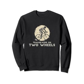 Trailblazer on Two Wheels Cycling Adventure Sweatshirt