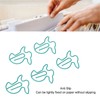 100pcs Paper Clips Prevent Slip Cute Rabbit Shaped Decorative Bookmark
