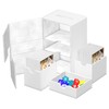 Ultimate Guard UGD011235 Twin Flip'n`Tray 160+ XenoSkin Monocolour White Card