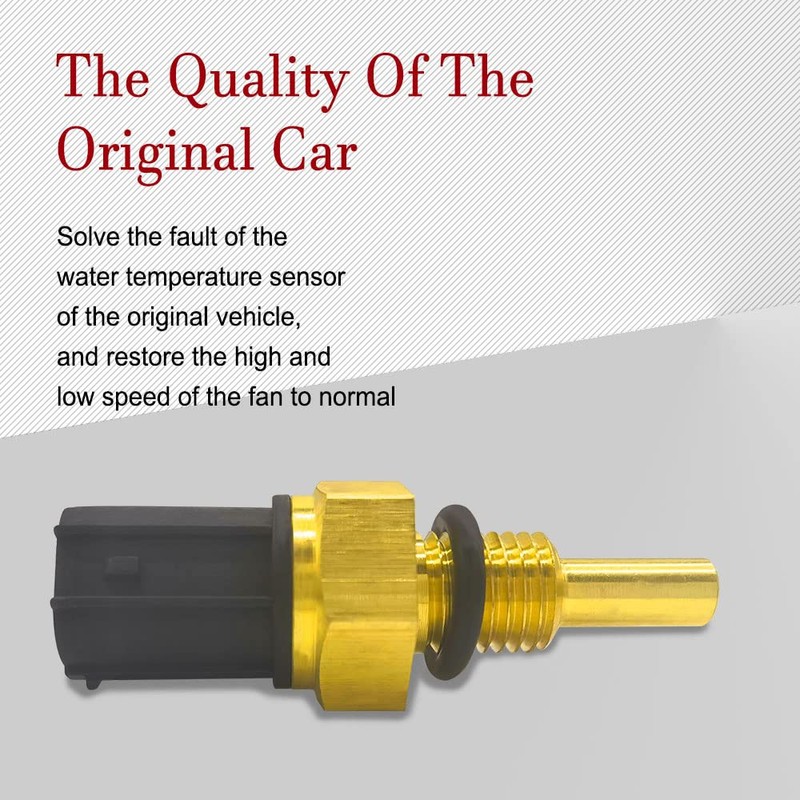 Mearo Engine Coolant Temperature Sensor, Temperature Sensor Replaces OEM# 158-0811