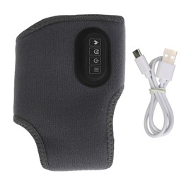 Electric Heated Ankle Brace 3 Levels Adjustable Ankle Heating Pad 1200mAh Rechargeable Heated Ankle Warmer for Injury